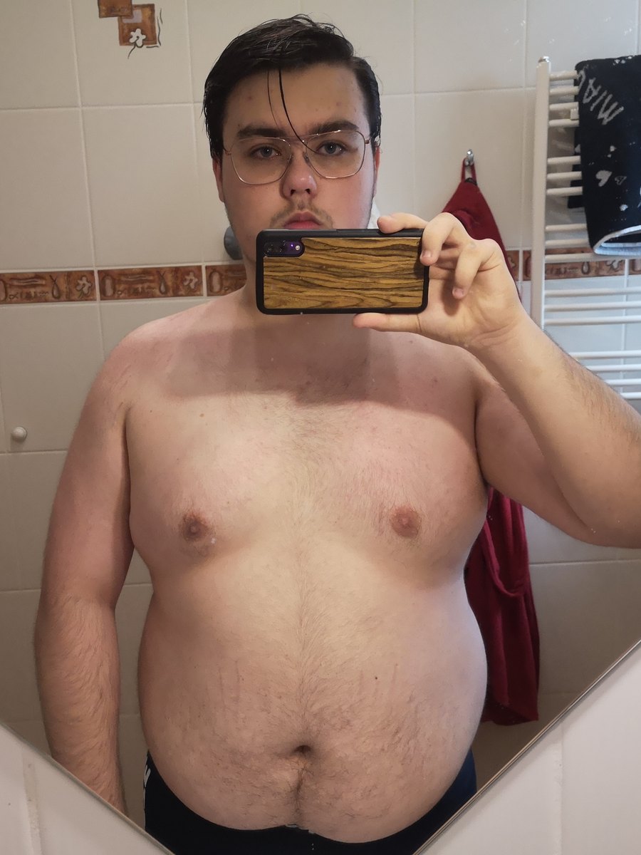 Jakub Frańczak przed zmianą sylwetki